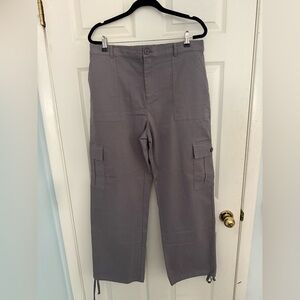 Women's Gray Cargo Pants